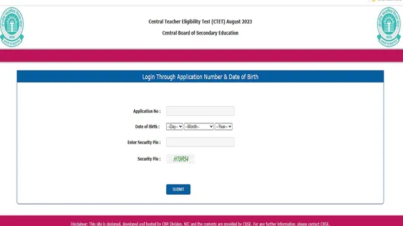 ctet admit card