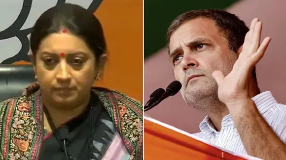 Rahul Gandhi  Smriti Irani