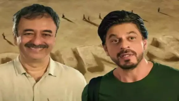 Rajkumar Hirani and Shahrukh khan