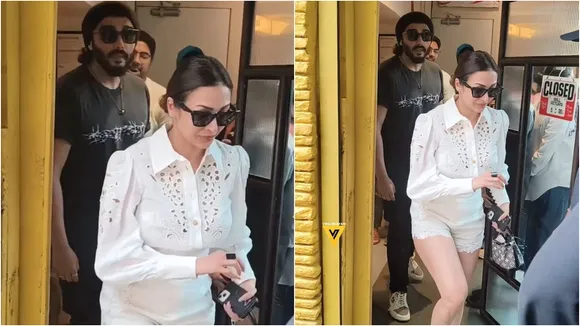 Malaika Arora and Arjun Kapoor lunch date