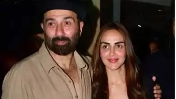 Isha Deol and Sunny deol