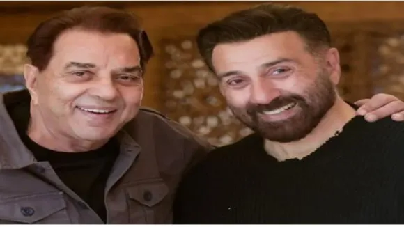 Dharmendra and Sunny deol