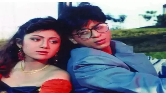 Shahrukh Khan and Shilpa shetty in Baazigar