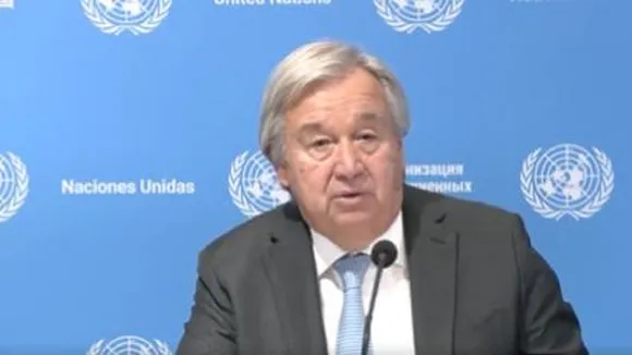 UN Secretary General Antonio Guterres