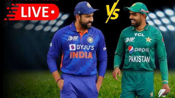 ind vs pak live score updates in hindi super 4 match in asia cup 2023