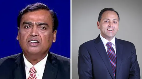 Mukesh Ambani and Nikhil Meswani