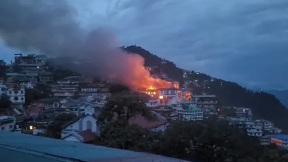 Mussoorie hotel fire