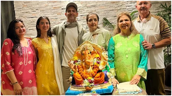 Hrithik Roshan Ganpati Visarjan