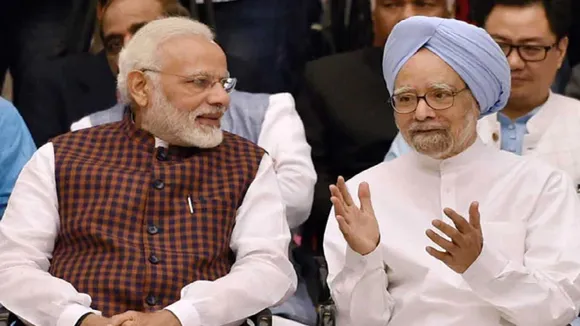 Modi and Manmohan