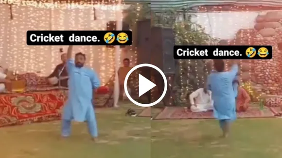 viral trending cricket dance