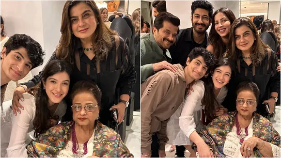 anil kapoor and family