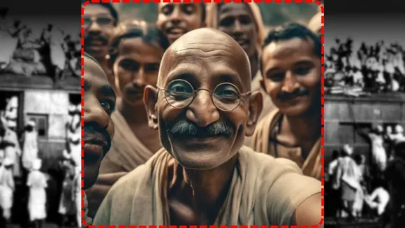 gandhi ji selfie