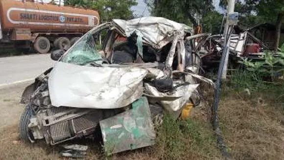 varanasi road accident