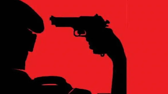police shot himself
