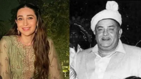 Karisma Kapoor and Rajkapoor