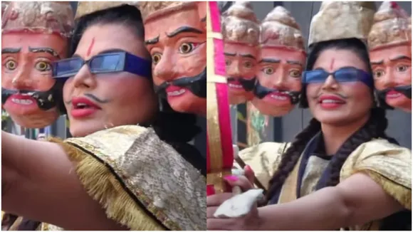 Rakhi Sawant turns Ravan