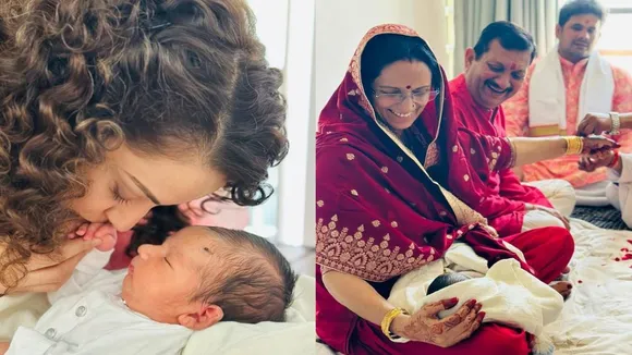 Kangana Ranaut with nephew