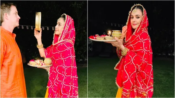 Preity Zinta karva chauth