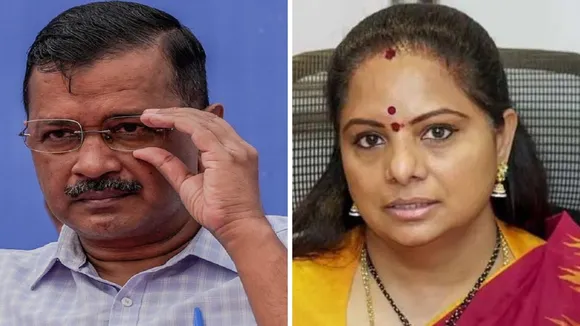 Arvind Kejriwal K Kavitha