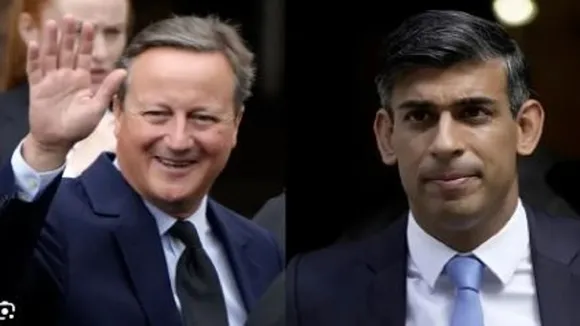 David Cameron and Rishi Sunak