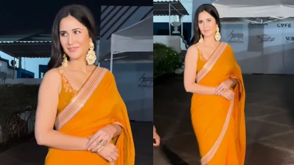 katrina kaif saree look