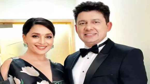 Madhuri Dixit and her husband Shriram Nene