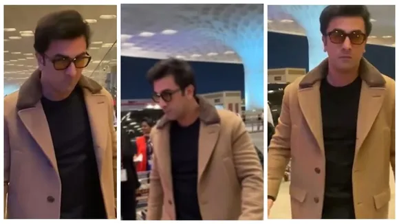 ranbir kapoor airport look