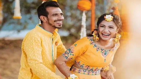 yuzvendra chahal post for wife dhanashree on his anniversary