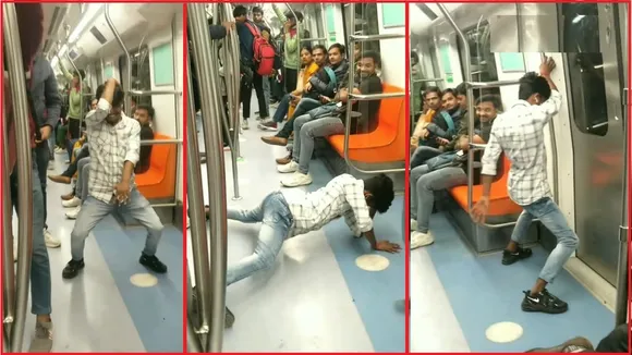 Delhi Metro viral Video