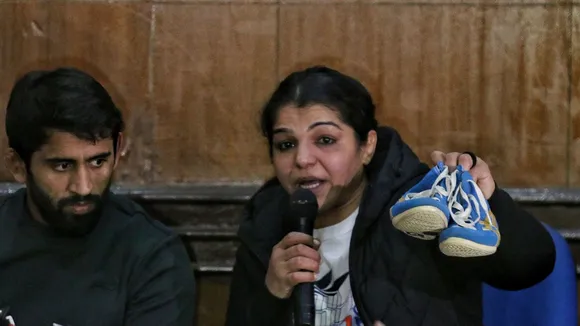 wrestler Sakshi Malik