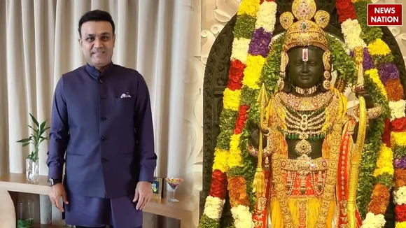 virender sehwag post on ram lala pran pratishtha ram mandir ayodhya