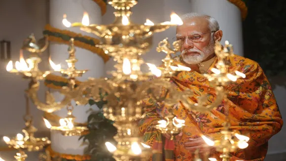 pm modi diwali