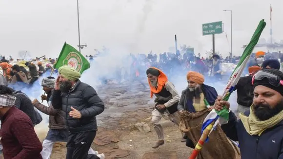 farmers protest