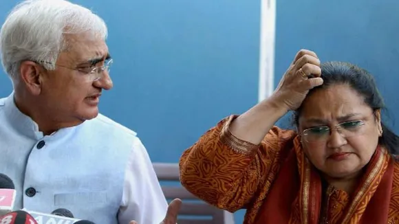 Salman Khurshid wife Louise