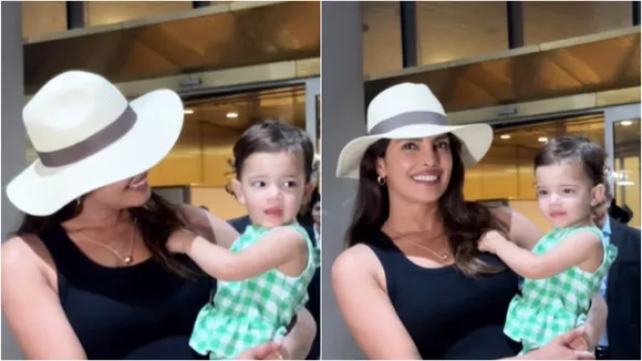 Priyanka Chopra With Daughter Malti Marie