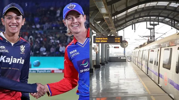 Delhi Metro timings extended for WPL 2024 final rcb vs dc match