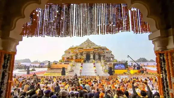 temple visit in afternoon