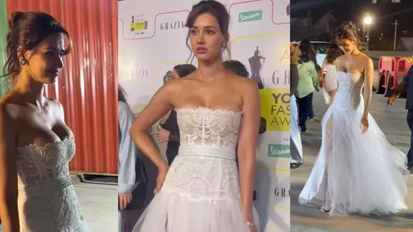 Disha Patani in White Gown