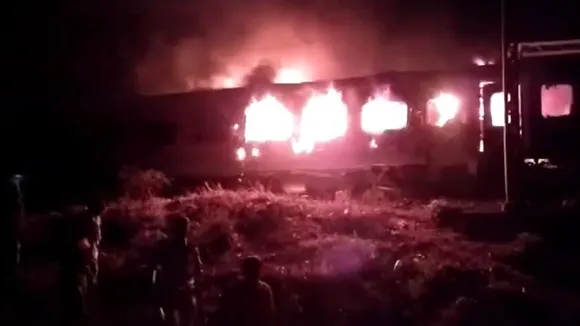 Train Fire