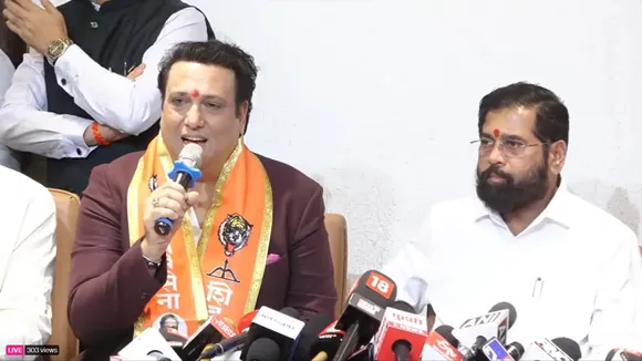 Govinda joins Shiv Sena