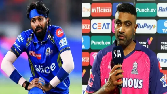 R Ashwin Support Hardik Pandya