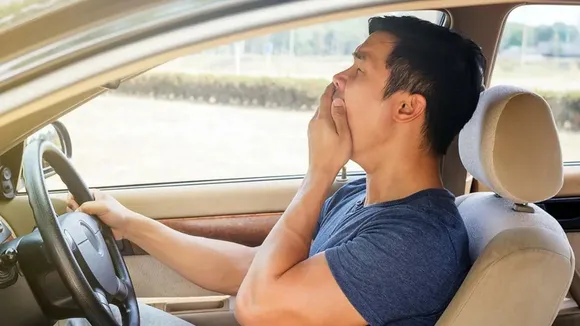 falling asleep while driving