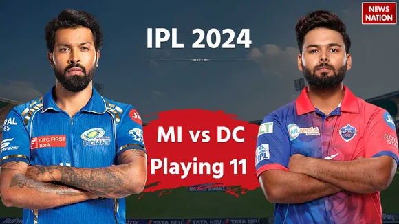 MI vs DC Playing 11