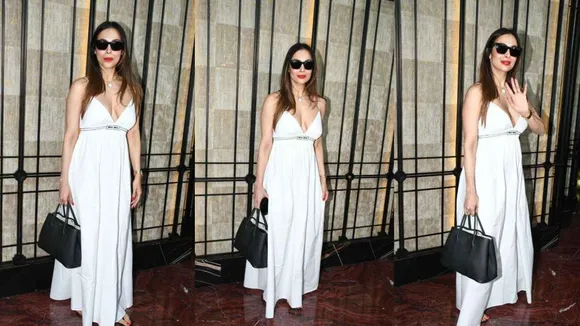 Malaika Arora cotton maxi dress