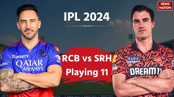 Royal Challengers Bangaluru vs Sunrisers Hyderabad Playing 11