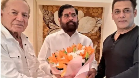 SALMAN KHAN MEETS EKNATH SHINDE