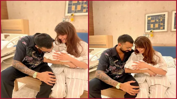 krunal pandya welcomes second baby boy share photos and name is vayu