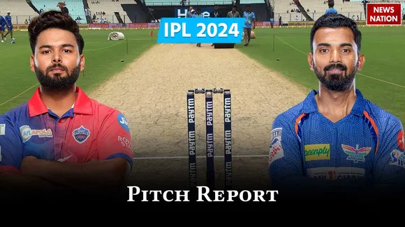 dc vs kkr pitch report