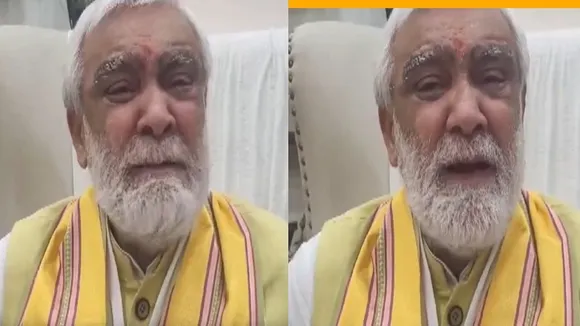 Ashwini Kumar Choubey Started Crying