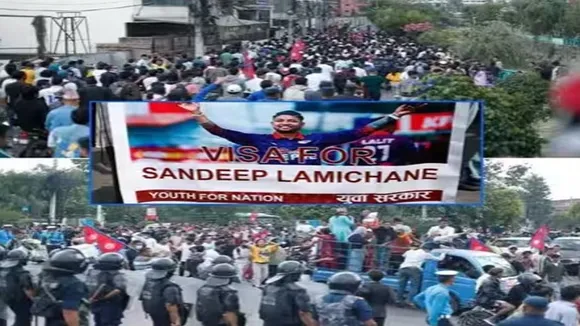 Sandeep Lamichhane Visa